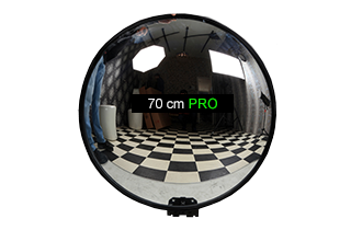 70 cm Çap Ağır Hava Şartları Güvenlik Aynası